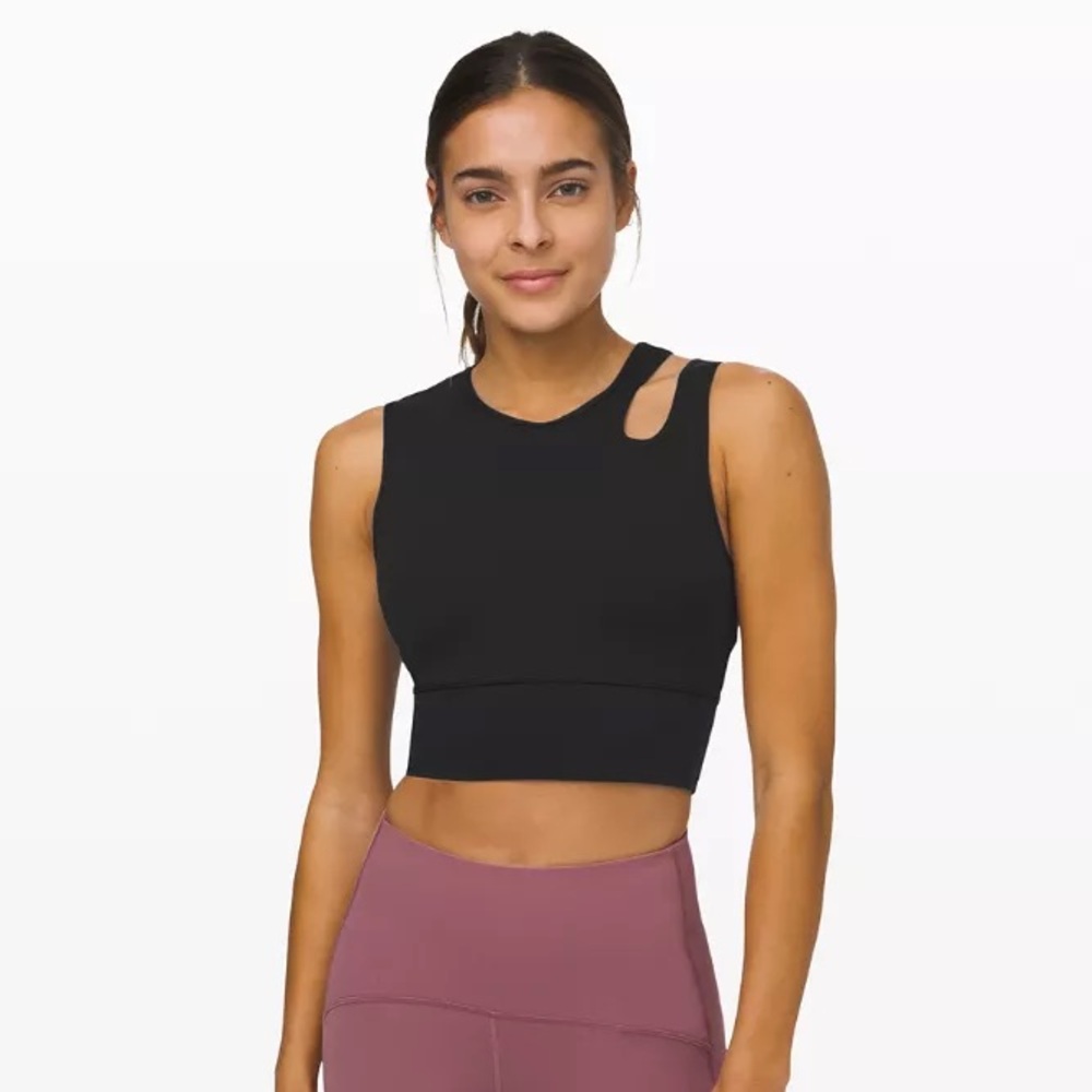 Lululemon Mastered Motion Cropped Tank